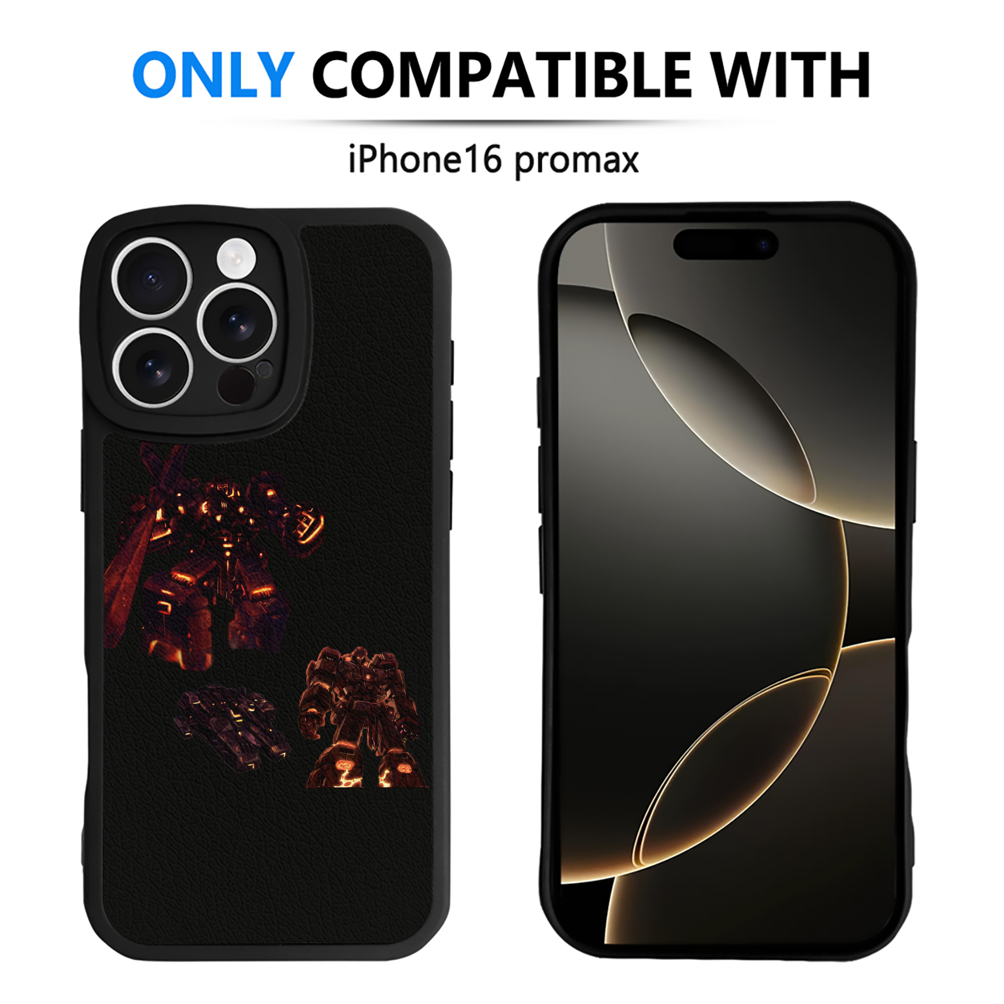 （画像用）  【iPhone 16シリーズ対応】シリコンスマホケース（レザー調） 材質：シリコン